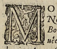 An illustration from Amnestie : ou, De l'oubliance des maux faicts et receus pendant les troubles & à l'occasion d'iceux. (1595)