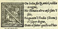 An illustration from Amore (1535)