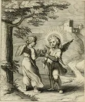 An illustration from Amoris diuini emblemata (1615)