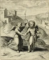 An illustration from Amoris diuini emblemata (1615)