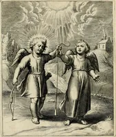 An illustration from Amoris diuini emblemata (1615)