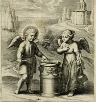 An illustration from Amoris diuini emblemata (1615)