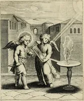 An illustration from Amoris diuini emblemata (1615)