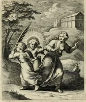 An illustration from Amoris diuini emblemata (1615)