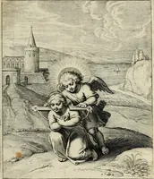 An illustration from Amoris diuini emblemata (1615)