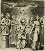 Picture 42 of 60 from Amoris diuini emblemata (1615), leaf 92