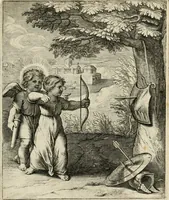 An illustration from Amoris diuini emblemata (1615)