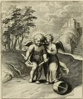 An illustration from Amoris diuini emblemata (1615)