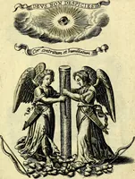 Picture 53 of 57 from Amoris diuini et humani effectus : varii Sacræ Scripturæ Sanctorumq; PP. sententijs : ac Gallicis versibus illustrati (1626), leaf 104