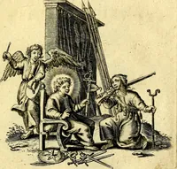 An illustration from Amoris diuini et humani effectus : varii Sacræ Scripturæ Sanctorumq; PP. sententijs : ac Gallicis versibus illustrati (1626)