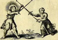 An illustration from Amoris diuini et humani effectus : varii Sacræ Scripturæ Sanctorumq; PP. sententijs : ac Gallicis versibus illustrati (1626)