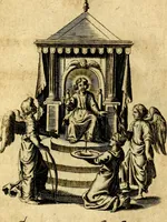 An illustration from Amoris diuini et humani effectus : varii Sacræ Scripturæ Sanctorumq; PP. sententijs : ac Gallicis versibus illustrati (1626)
