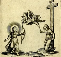 An illustration from Amoris diuini et humani effectus : varii Sacræ Scripturæ Sanctorumq; PP. sententijs : ac Gallicis versibus illustrati (1626)