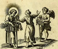 Picture 4 of 57 from Amoris diuini et humani effectus : varii Sacræ Scripturæ Sanctorumq; PP. sententijs : ac Gallicis versibus illustrati (1626), leaf 8