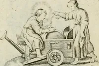 Picture 3 of 33 from Amoris diuini et humani antipathia : e variis Sacrae Scripturae locis depro[m]pta, emblematibus suis expressa et SS. PP. authoritatibus illustrata = Les effects diuers de l'amour diuin et humain : richement exprimés par petits emblemes tirés des SS. Ecritures et des SS. Peres, le tout mis en latin et francois (1628), leaf 10