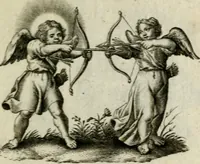 An illustration from Amoris diuini et humani effectus : varii Sacrae Scripturae Sanctorumq[ue] PP. sententijs : ac Gallicis versibus illustrati (1626)