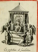 Picture 19 of 50 from Amoris diuini et humani effectus : varii Sacrae Scripturae Sanctorumq[ue] PP. sententijs : ac Gallicis versibus illustrati (1626), leaf 74