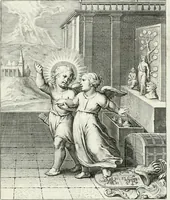An illustration from Amoris divini emblemata (1660)