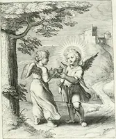 An illustration from Amoris divini emblemata (1660)