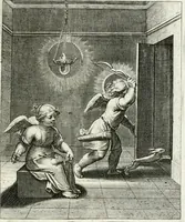 An illustration from Amoris divini emblemata (1660)