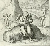 An illustration from Amoris divini emblemata (1660)
