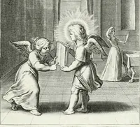 An illustration from Amoris divini emblemata (1660)
