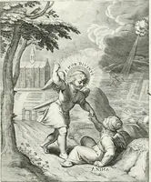 An illustration from Amoris divini emblemata (1660)
