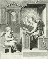 An illustration from Amoris divini emblemata (1660)