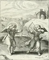 An illustration from Amoris divini emblemata (1660)