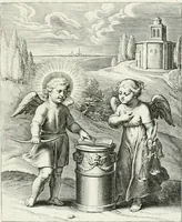 An illustration from Amoris divini emblemata (1660)