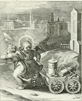 An illustration from Amoris divini emblemata (1660)