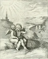 An illustration from Amoris divini emblemata (1660)
