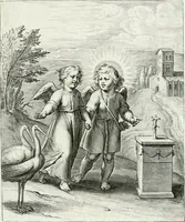 An illustration from Amoris divini emblemata (1660)