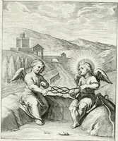 An illustration from Amoris divini emblemata (1660)