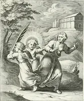 An illustration from Amoris divini emblemata (1660)