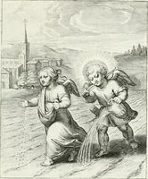 An illustration from Amoris divini emblemata (1660)