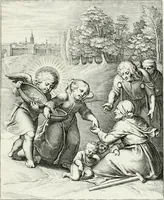 An illustration from Amoris divini emblemata (1660)