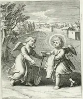 An illustration from Amoris divini emblemata (1660)