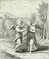 An illustration from Amoris divini emblemata (1660)
