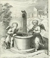 An illustration from Amoris divini emblemata (1660)