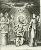 An illustration from Amoris divini emblemata (1660)