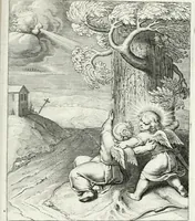 An illustration from Amoris divini emblemata (1660)
