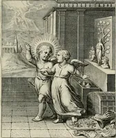 An illustration from Amoris divini emblemata (1660)