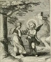 An illustration from Amoris divini emblemata (1660)
