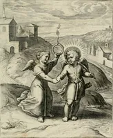 An illustration from Amoris divini emblemata (1660)