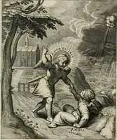An illustration from Amoris divini emblemata (1660)