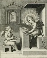 An illustration from Amoris divini emblemata (1660)