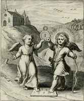 An illustration from Amoris divini emblemata (1660)