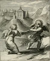 An illustration from Amoris divini emblemata (1660)