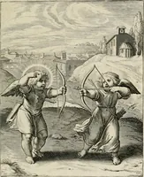 An illustration from Amoris divini emblemata (1660)